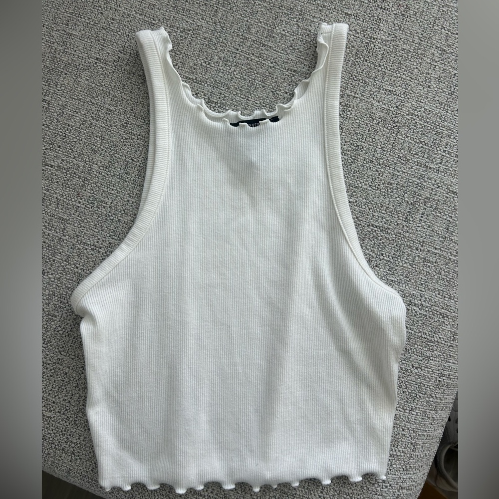 Forever 21 White tank top